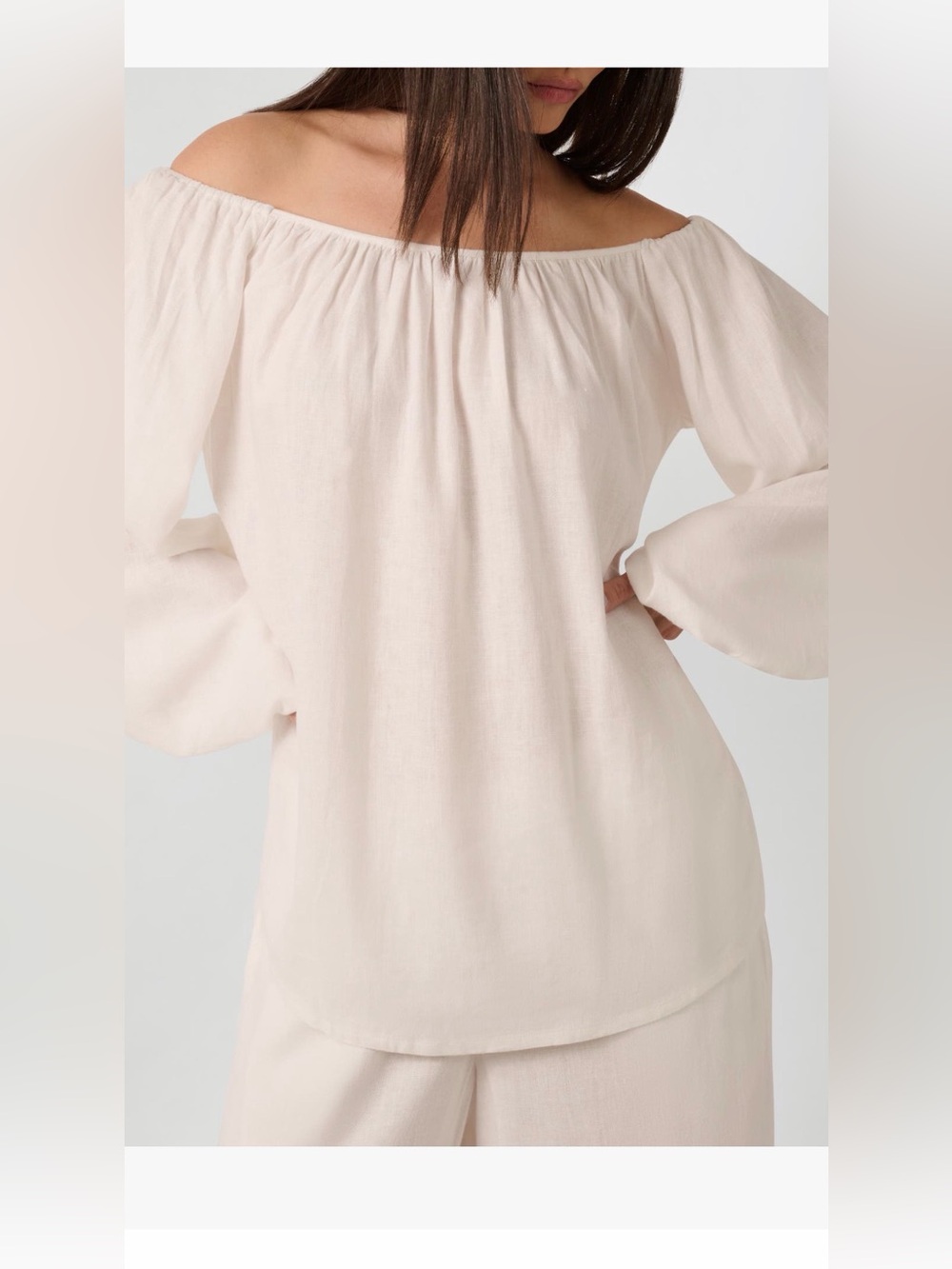 NWT We Wore What off the shoulder top